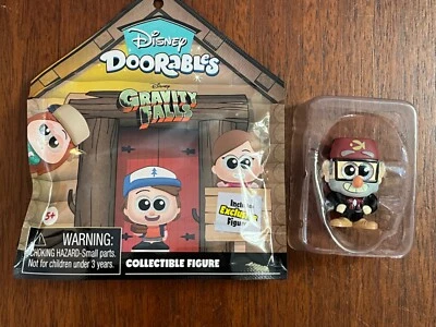 Boneco Disney DOORABLES GRAVITY FALL Novo em Folha Grânulo Stan - Imagem 1 de 2