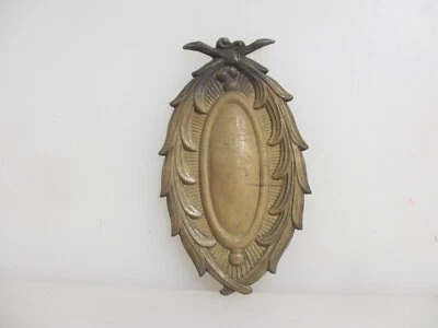 Vintage Brass Furniture Ormolu Hardware Mount Old Husks Antique 1910 - £6 each - Image 1 of 4