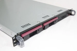 SUPERMICRO 12 CORE 1U 2.6GHz/32GB AMD OPTERON 6338P H8SGL/SC811TQ G34 SERVER - Afbeelding 1 van 5