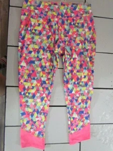 Damen Sporthose Größe M Hot Pink Gelb Blau Schöne Farbe Süßer Style  - Bild 1 von 11