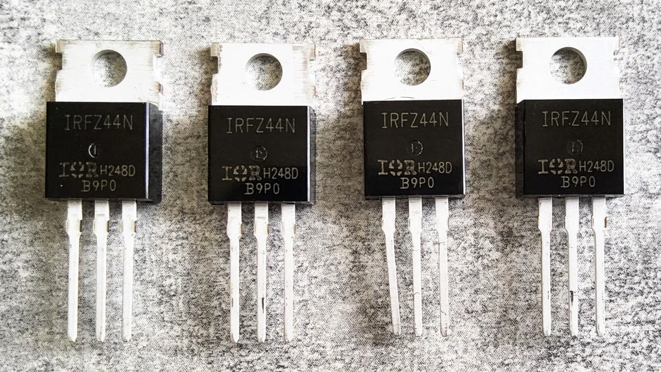 IRFZ44N Transistor N Kanal MOSFET 94W 55V 49A TO220 Menge Wählbar 1-10 Stück - Bild 1 von 1