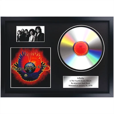 Journey – Infinity / Memorabilia / CD / Souvenir in black frame / Rock - Image 1 of 4