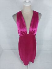 ♡ SHEIN Kleid ♡ Damen Gr. L 40 (M/38/S/36) pink glänzend elegant Abendkleid lang