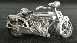 Matchbox Lesney 1914 Sunbeam Motorcycle With Side Car Models of Yesteryear - Picture 1 of 5