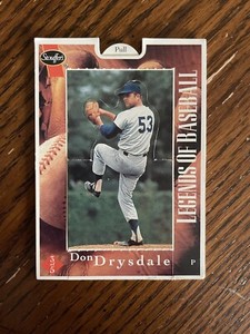 Pop-Ups 1995 Stouffers Legends of Baseball Don Drysdale #3 HOF