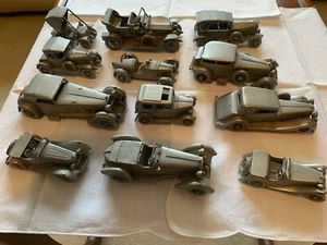 Danbury mint 12 pewter clasic cars - Picture 1 of 2