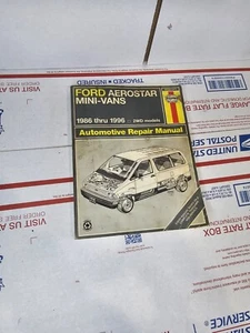Ford Aerostar Mini-Vans 1986-1996 Haynes repair manual 36004 Automotive Shop  - Bild 1 von 3
