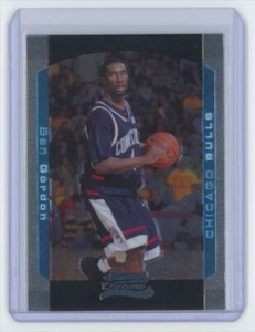 2004-05 Bowman Chrome Ben Gordon Rookie Basketball Card #113