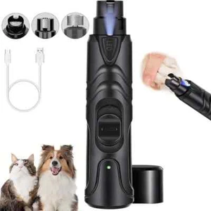 Elektrischer Nagelschleifer für Hunde und Katzen Haustier Trimmer Wiederaufladbar Profi Haarschneidemaschine - Bild 1 von 16