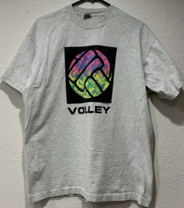 Vintage 1989 Volleyball T-Shirt - Fruit of the Loom Men's SZ XL, Single Stitch - Picture 1 of 6