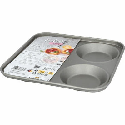 Birkmann Bakers Best Yorkshire Pudding Blech Backform Backblech 24 x 24 cm - Bild 1 von 3