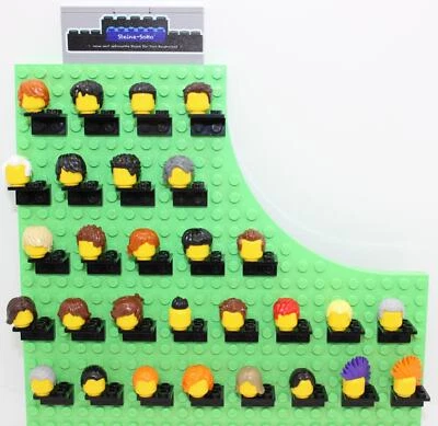 Lego (c) 1x Herrenhaar - Mann Haare - verschiedene Kopfbedeckung - zur Auswahl - Bild 1 von 2