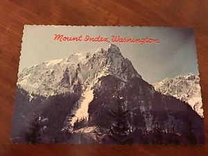 Vintage Postcard Mount Index, Washington 1950's or 60's - Picture 1 of 2