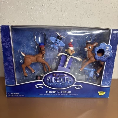 NUEVO Rudolph La Isla de los Juguetes Inadaptados Figuras Rudolph y Amigos Cometa Charlie Foto 1 de 4