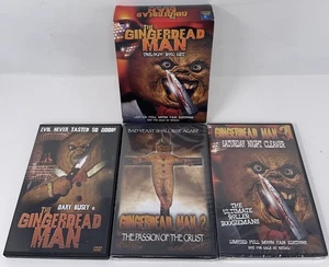 The Gingerdead Man Trilogy Box Set DVD 2012 3-Disc Set Gary Busey Horror NEW OOP - Bild 1 von 13