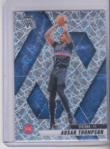 2024-25 Panini Mosaic Ausar Thompson Silver Laser Prizm #46 Detroit Pistons - Bild 1 von 2