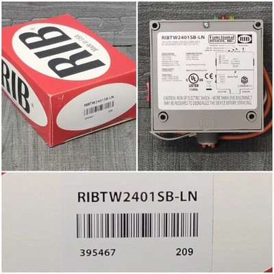 RIB RIBTW2401SB-LN Functional Devices, 120VAC Or 24VAC/DC Coil, 20A, 395467 - Image 1 of 4
