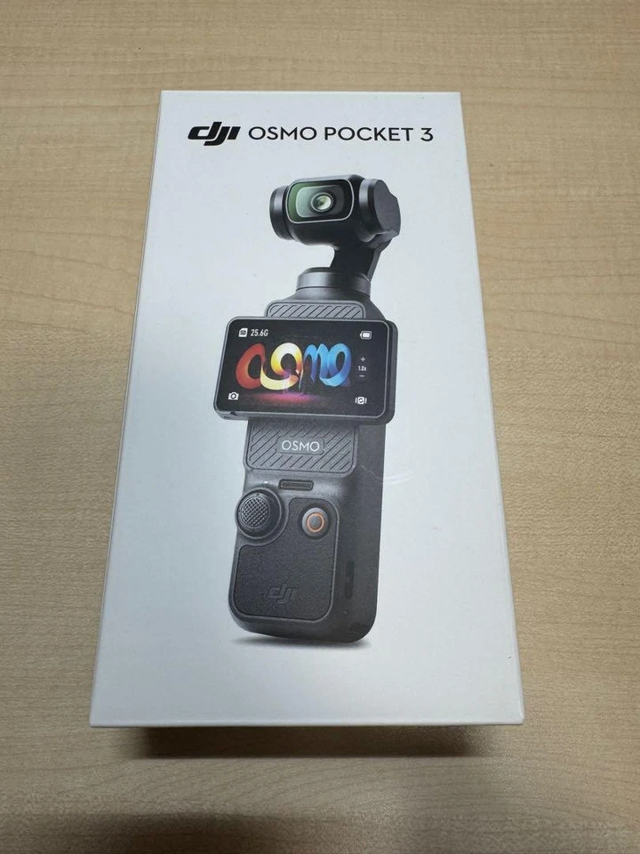 DJI Osmo Pocket 3 1 Inch CMOS Pocket Gimbal Camera 4K 120fps Stereo Recording - Image 1 of 1