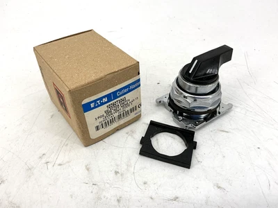 Novo Interruptor Seletor Eaton Cutler-Hammer 10250T3043 Ser A3 3Pos Spring Return - Imagem 1 de 4