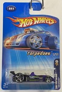 2005 First Editions Tor-Speedo 1/10 Torpedoes Collect 1:64 Die cast Hot Wheels - Picture 1 of 8
