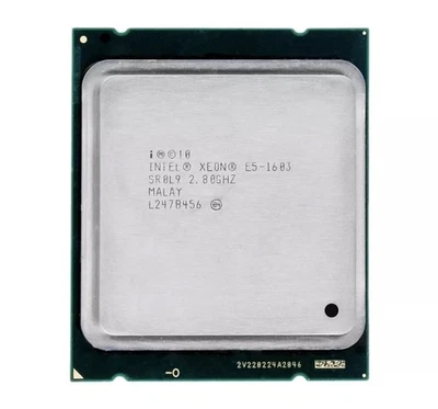 CPU Intel Xeon E5-1603 2.8 GHz Quad Core 10 Mo Socket LGA 2011 SR0L9 - Photo 1/2