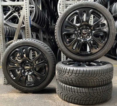 4 Orig MINI Winterräder JCW Double Spoke 510 185/50 R17 86H F55 F56 F57 6855119  - Bild 1 von 3