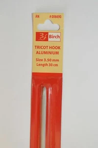 3.5mm BIRCH 30cm TUNISIAN Tricot CROCHET HOOK - Picture 1 of 1