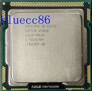 Procesador CPU de cuatro núcleos Intel Xeon X3470 LGA1156 2,93 GHz - Imagen 1 de 1