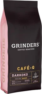 GRINDERS ROASTED COFFEE BEANS Cafe-Q DARKOKO 1KG New Local Stock! - Picture 1 of 1