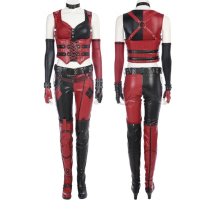 Disfraz de Disfraz de Batman Arkham City Harley Quinn Sexy Conjunto Hecho a Medida Foto 1 de 4