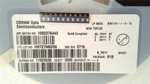 50 x Mini TOP LED - Grün - 557 nm - 2,8 ... 3,55 mcd -  30 mA - 2 V - 120° - NEU - Bild 1 von 1