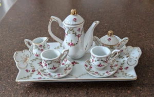 Royal Elfreda Mini 10 pc. Tea Set (in box) by Ace Gift Collection - Picture 1 of 11