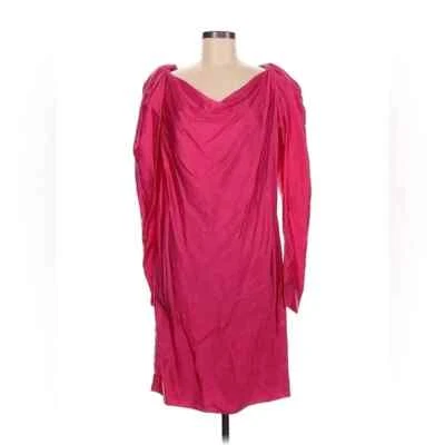 LANVIN River 2011 Hot Pink Dress Women's Size 38 - Image 1 of 4