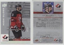 2017 Upper Deck Team Canada Juniors High Gloss /25 Ian Mitchell #48