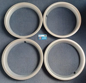 4 Radkappen/Felgenzierringe für Vw Golf/Vento/Polo usw.  in 14 Zoll - Bild 1 von 4