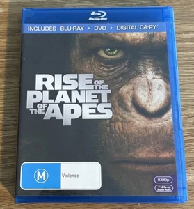 Rise Of The Planet Of The Apes (2011) (LIKE NEW) BLURAY And DVD Region B - Picture 1 of 4
