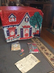 De colección 1970 Remco Lil Polly Puff Juego Muebles Inflables Nuevo Stock Antiguo - Imagen 1 de 12