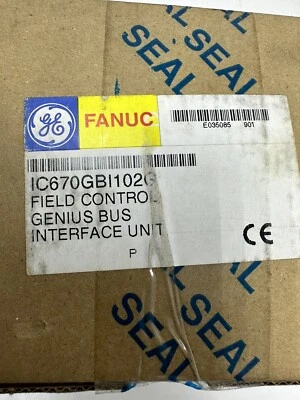 GE FANUC IC670GBI102G PLC FIELD CONTROL BUS INTERFACE UNIT IC670GBI102 - Image 1 of 4