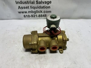 ASCO 8344B41M0 4 Way Solenoid Valves 16.7 Watts 3/4 Pipe - Picture 1 of 7