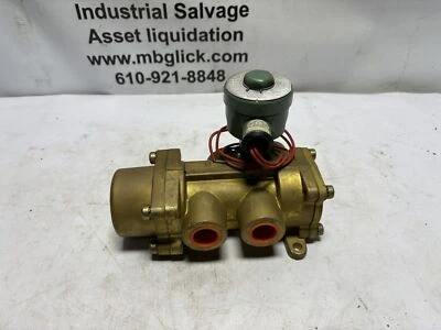 Electroválvulas ASCO 8344B41M0 4 vías 16,7 vatios 3/4 tubo Foto 1 de 4