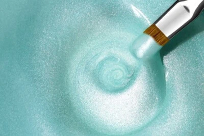 Jolifin Farbgel perlmutt mint 5ml #1299 - Bild 1 von 3