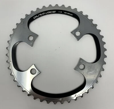 Shimano Dura Ace FC-9000 11 Speed 46T x 110 BCD CX Prototype Chainring - Image 1 of 4