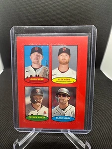 Baseball Card | 74S-69 San Francisco Giants Red 2023 Topps Heritage High Number - Picture 1 of 2