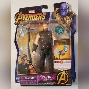 Hasbro THOR 6" 2017 Marvel Infinity War w/Infinity Stone Action Figure Rare NWOT - Picture 1 of 2