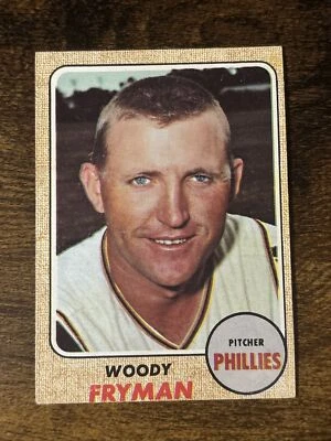 1968 Topps - #112 Woodie Fryman - Image 1 of 2
