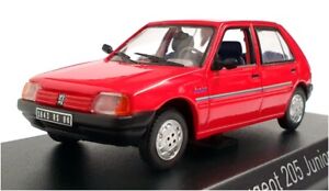 Norev 1/43 Scale Diecast 471731 - 1988 Peugeot 205 Junior - Red