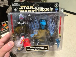 Disney Star Wars Muppet Figures Uncle Deadly Gonzo Chicken SEALED - Picture 1 of 6