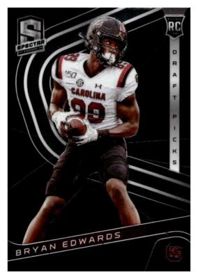 2020 Panini Chronicles Draft Picks #11 Bryan Edwards RC Raiders - Image 1 of 2