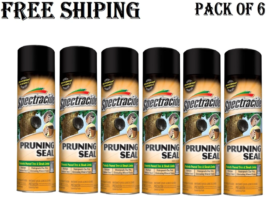 Sello de poda Spectracide, aerosol, 13 onzas, paquete de 6 Foto 1 de 4