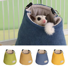 Sugar Glider Bonding Pouch Pet Small Animals Swing Hang Bed Cotton Nest Mat
